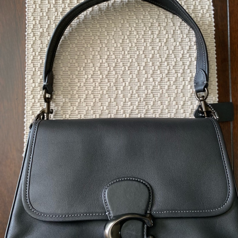 Coach Soft Tabby Black/Pewter